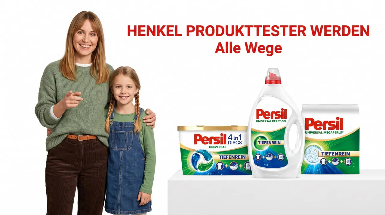 Henkel Produkttester werden – Plattformen und Anmeldung