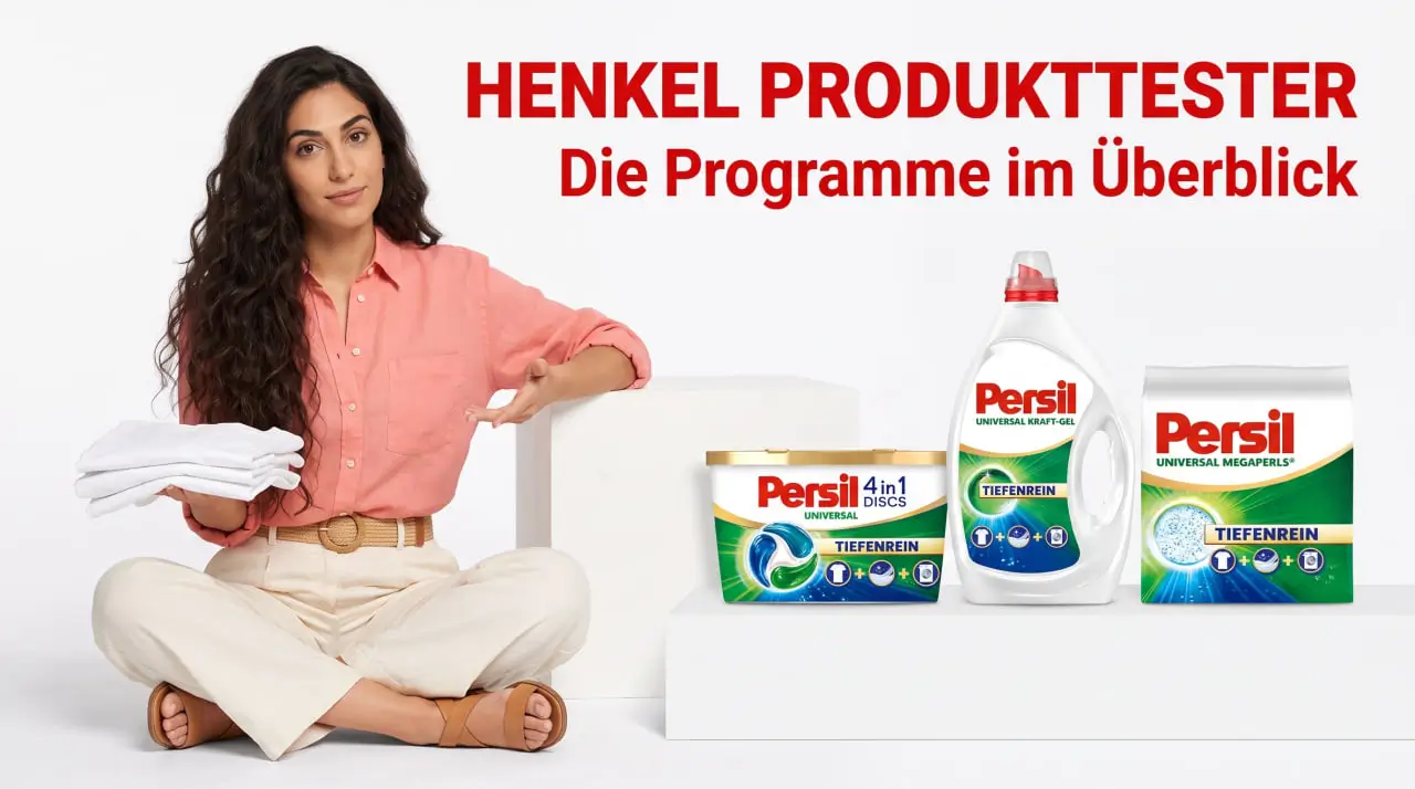 Henkel Produkttester im Überblick – die Tester-Programme von Lifetimes bis Frag Team Clean